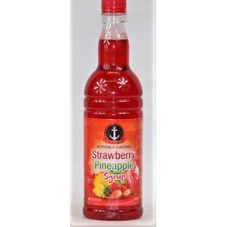 ANCHOR STRAWBERRY PINEAPPLE SYRUP 26OZ   